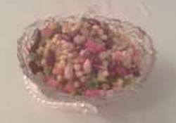 Рецепт: Нарядный постный салат (мексиканский)