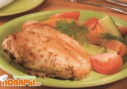 Рецепт: Курица с "дымком"