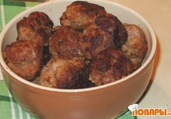 Рецепт: Котлеты по-гречески