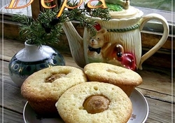 Рецепт: Грушевые кексики