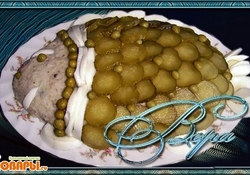 Рецепт: Селедочно-картофельный паштет