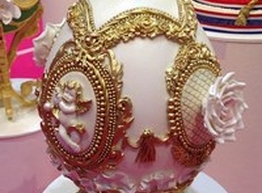 Статья: Торты в виде яиц Фаберже