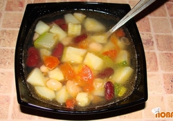 Рецепт: Легкий весенний супчик