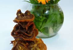 Чипсы из хурмы