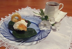 Пирожное "Лебедь"