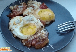 Яичница с помидорами