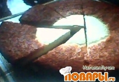 Творожно-бисквитная запеканка