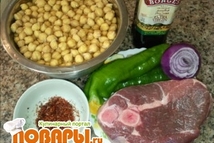 Шаг 1: Заранее замочите нут в холодной …