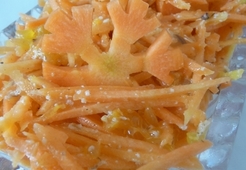 Салат "Оранжевый снежок"