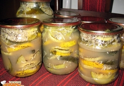 Острые кабачки на зиму