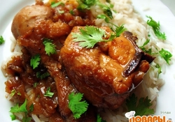 Рецепт: Карамельная курочка