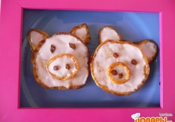 Рецепт: Оладушки "Семейный портрет"