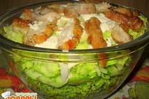 Шаг 9: Благодаря большому количеству овощей, салат …