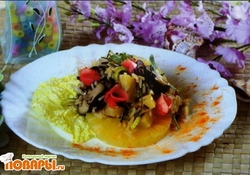 Рецепт: Экзотический салат