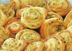 Рецепт: Спиральки с сыром