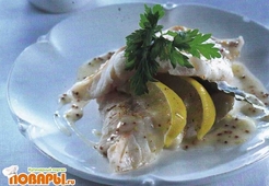 Треска в горчичном соусе  