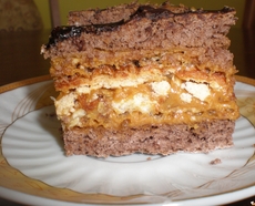 Рецепт: Торт "Лебединое озеро"