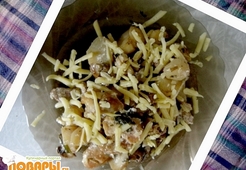 Теплый картофельный салат ассорти