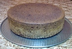 Шоколадно-банановый бисквит