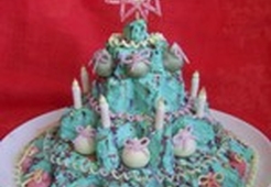 Торт «Новогодняя ёлочка»