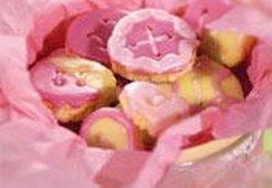 Бисквитные пуговицы