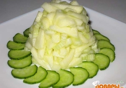 Рецепт: Салат в стиле 1+1. Витаминный