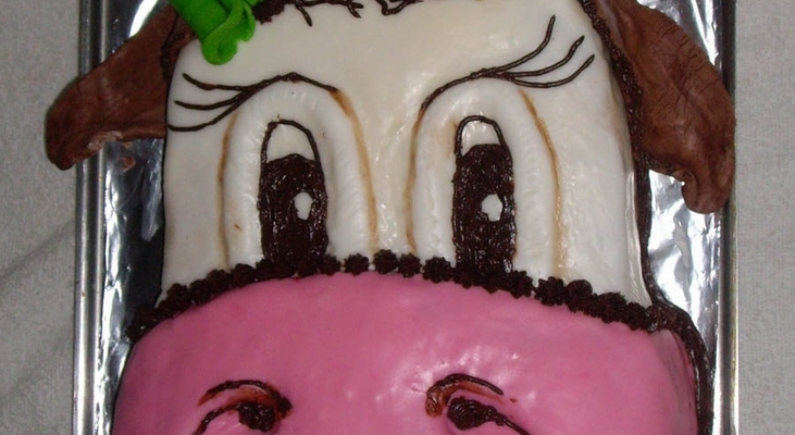 Торт "Веселая корова"