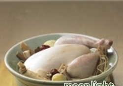 Рецепт: Курица с рисом в бульоне