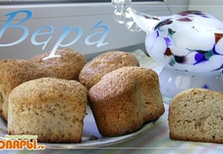 Кексы на яблочном повидле