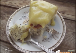 Рецепт: Лимонно-маковый пирог в мультиварке