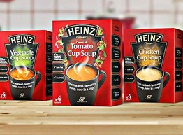Новые быстрорастворимые супы от Heinz