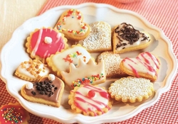 Рецепт: Печенье "Праздничное"