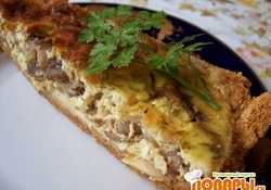 Рецепт: Грибная запеканка