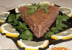 Пудинг из куриных сердечек 