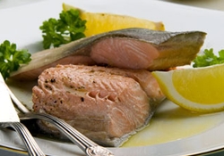 Рецепт: Горбуша припущенная