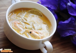 Восточный супчик с пастой Том Ям