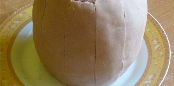 Шаг №5 МК бочонок мёда от Лена-Леночка