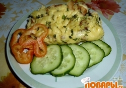 Рецепт: Запеканка картофельная с грибами