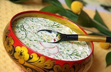 Чем заправить окрошку?