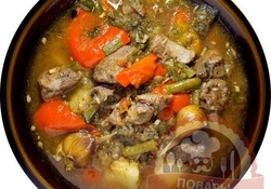 Рецепт: Кчуч из баранины