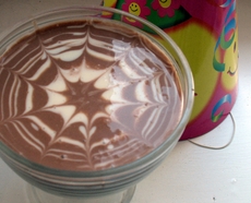 Рецепт: Творожный десерт "Дуэт"