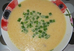 Крем-суп с лососем