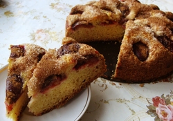Рецепт: Сливовый пирог