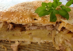Рецепт: Пирог мясной