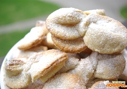 Рецепт: Печенье из рикотты