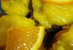 Жареная печень с апельсиновым соусом