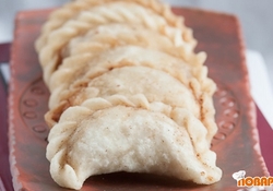 Рецепт: Кушли питха или жареные вареники из рисовой муки