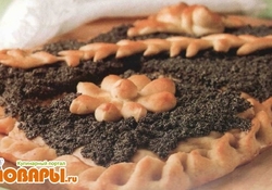 Рецепт: Постный пирог с маком