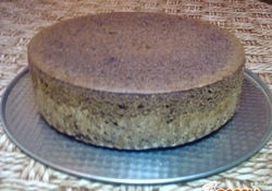 Рецепт: Шоколадно-банановый бисквит