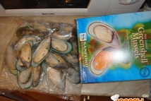 Шаг 1: Ингредиенты: 15 крупных раковин мидии, …